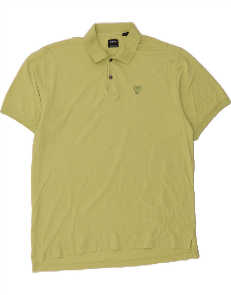 IZOD Mens Polo Shirt XL Green Cotton Vintage Izod and Second-Hand Izod from Messina Hembry 