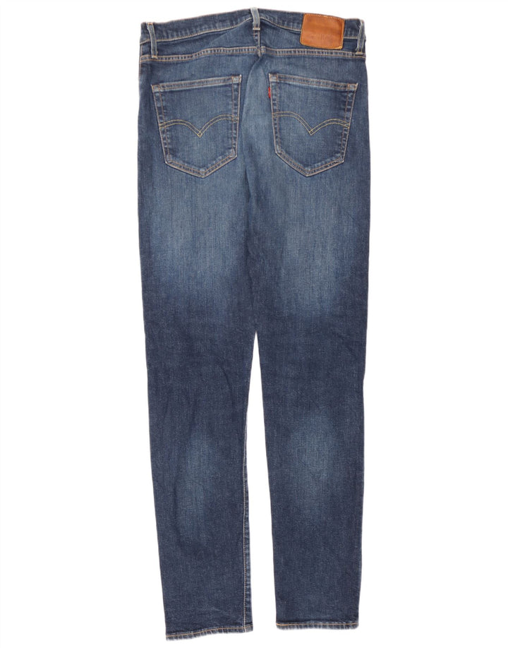 Levi's Mens 512 Slim Tapered Jeans W33 L34 Blue Cotton