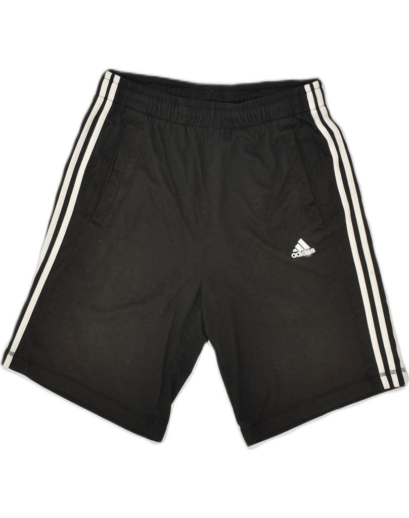 ADIDAS Mens Sport Shorts Medium Black | Vintage Adidas | Thrift | Second-Hand Adidas | Used Clothing | Messina Hembry 