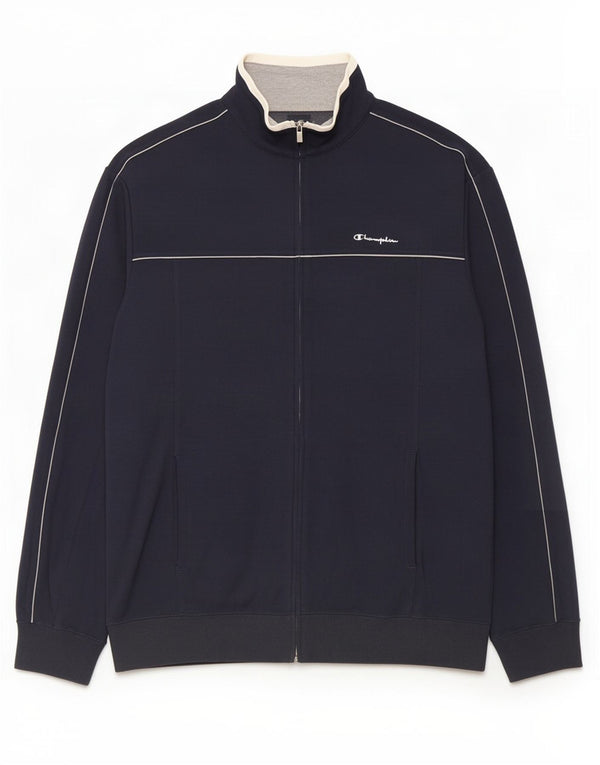 Champion Mens Tracksuit Top Jacket 3XL Navy Blue