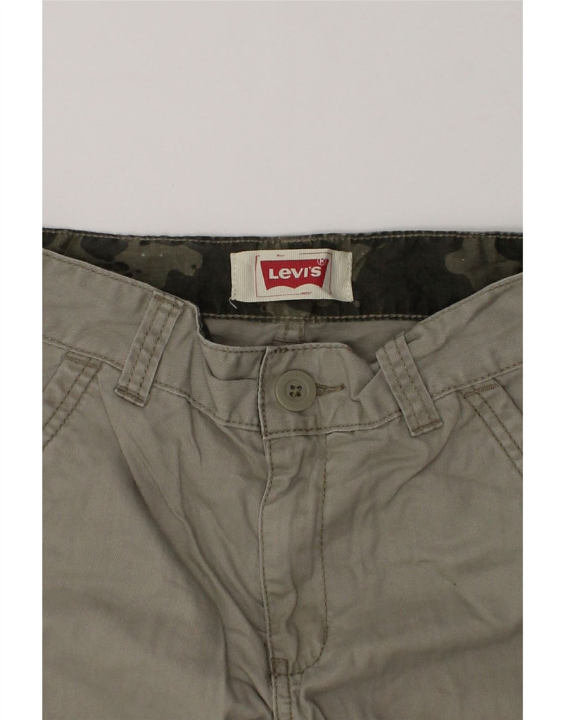 LEVI'S Boys Cargo Shorts 7-8 Years W24 Grey Cotton | Vintage Levi's | Thrift | Second-Hand Levi's | Used Clothing | Messina Hembry 