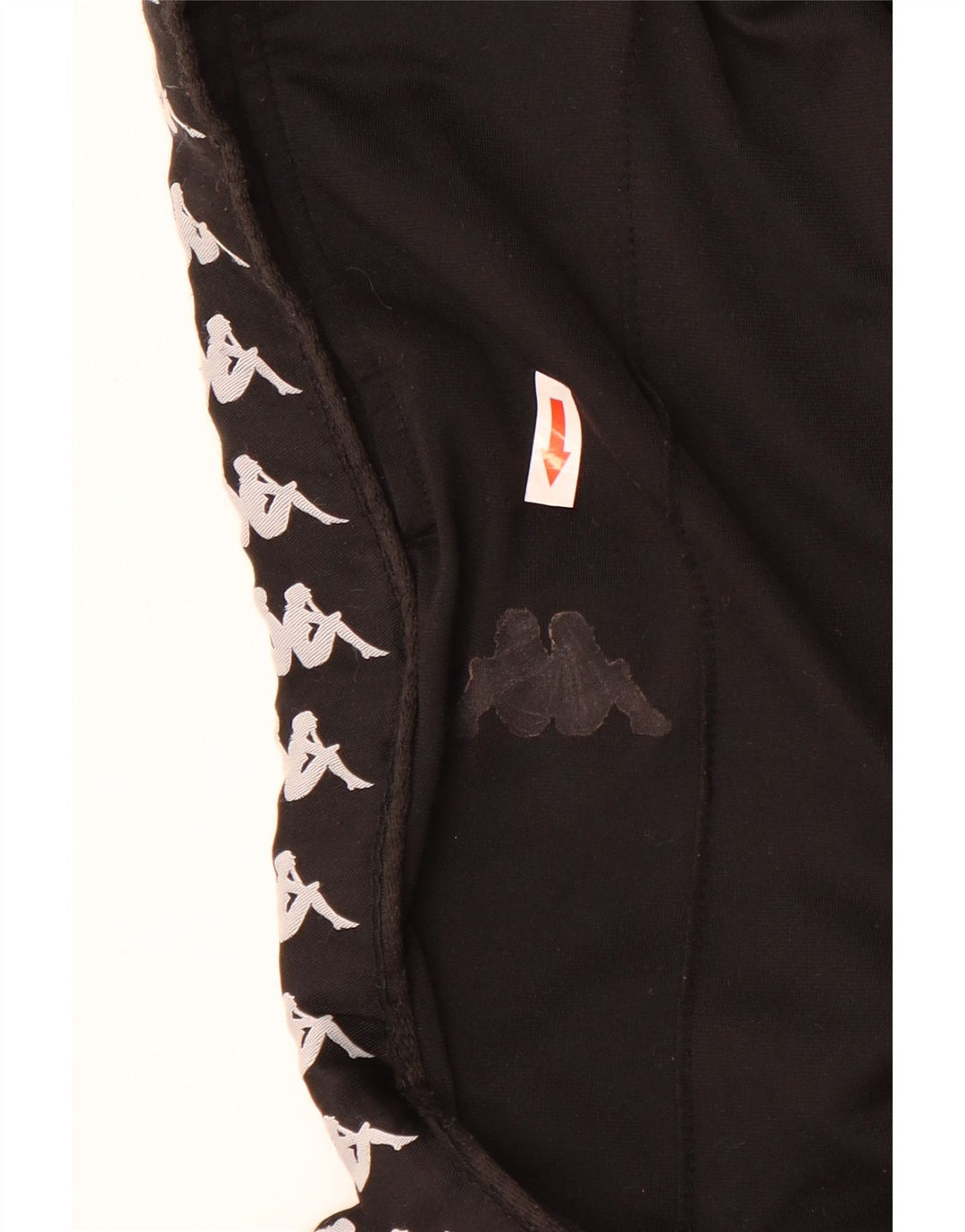 Kappa Mens Graphic Tracksuit Trousers XL  Black