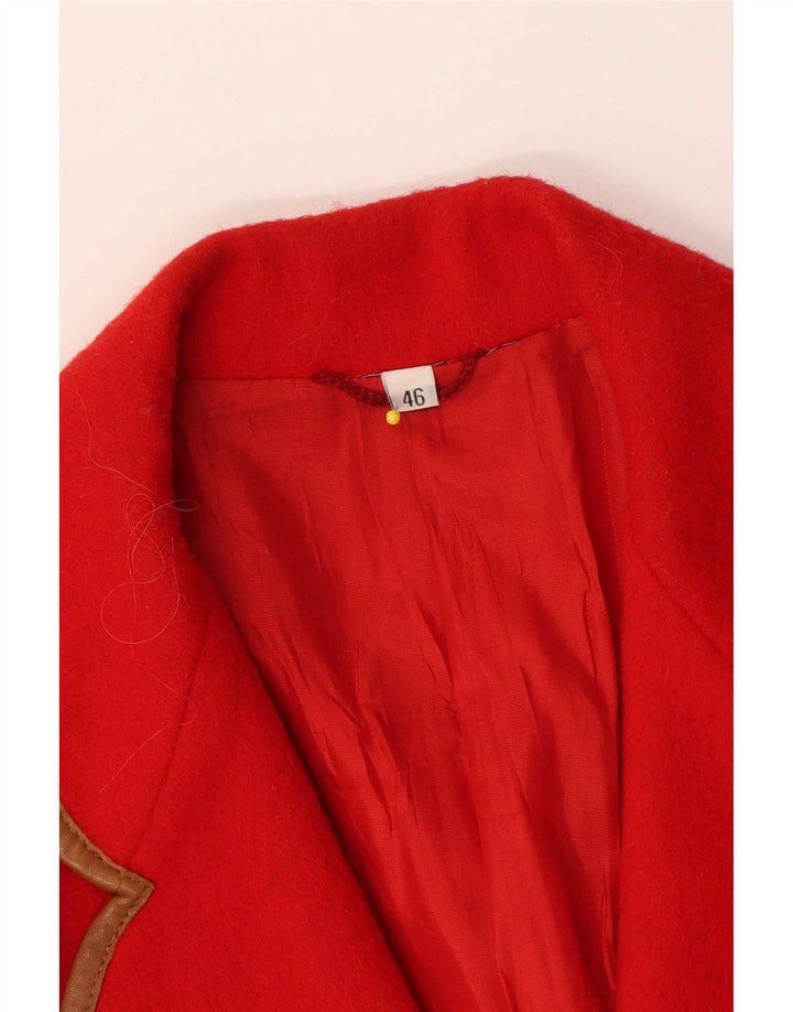 Vintage Womens 2 Button Blazer Jacket IT 46 Large Red