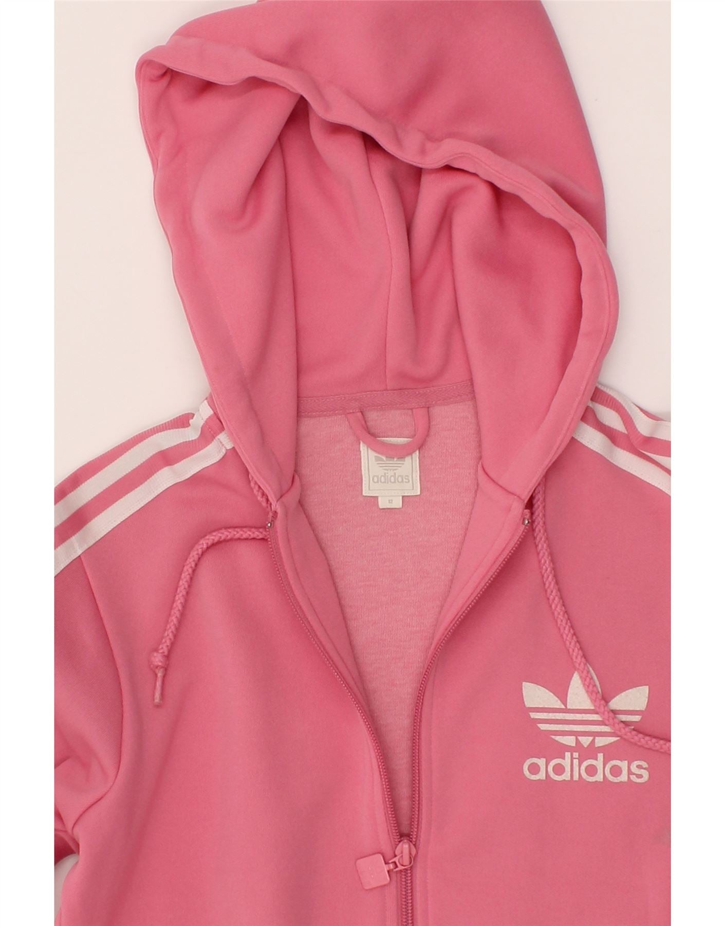 Pink adidas zip hoodie online