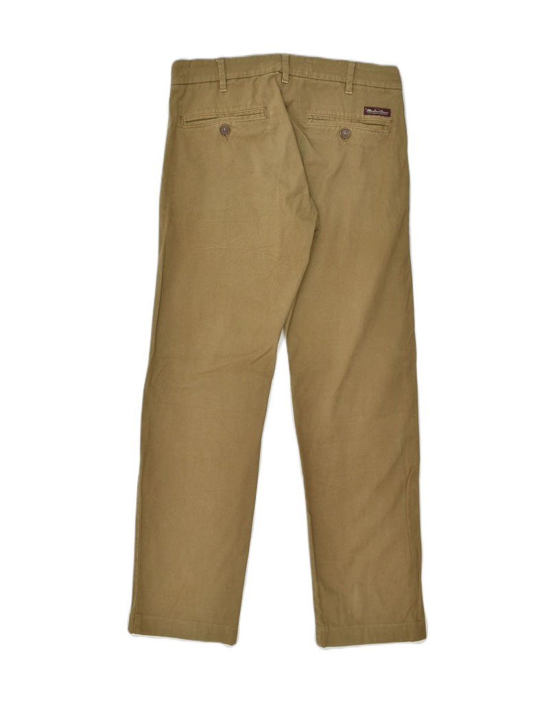 MARLBORO CLASSICS Mens Straight Chino Trousers W31 L31 Beige Cotton | Vintage Marlboro Classics | Thrift | Second-Hand Marlboro Classics | Used Clothing | Messina Hembry 