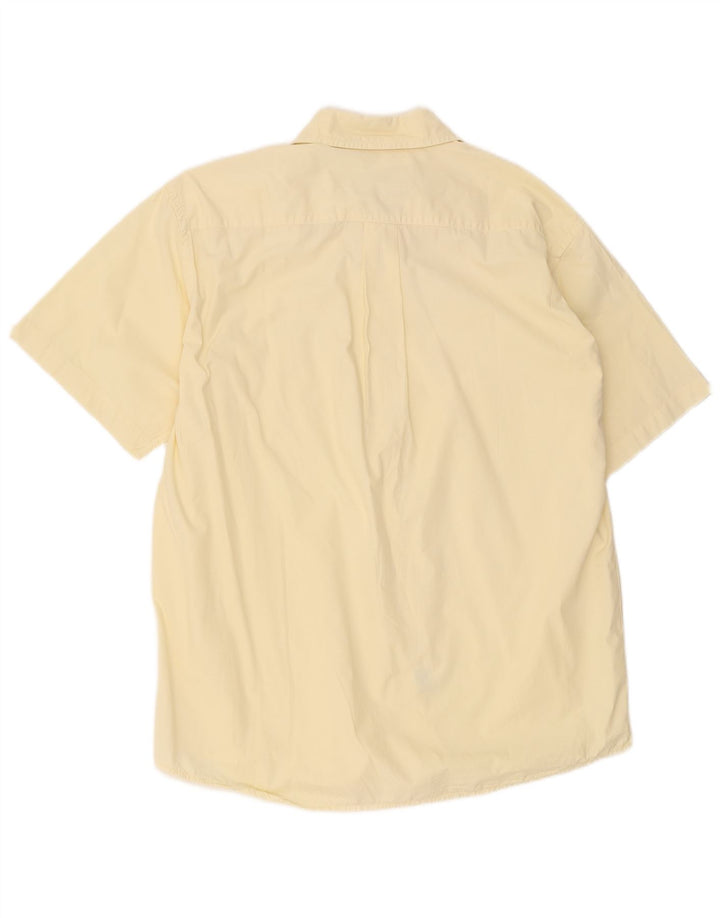 Murphy & Nye Mens Short Sleeve Shirt XL Yellow