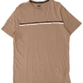 Puma Mens Graphic T-Shirt Top Large Beige Cotton