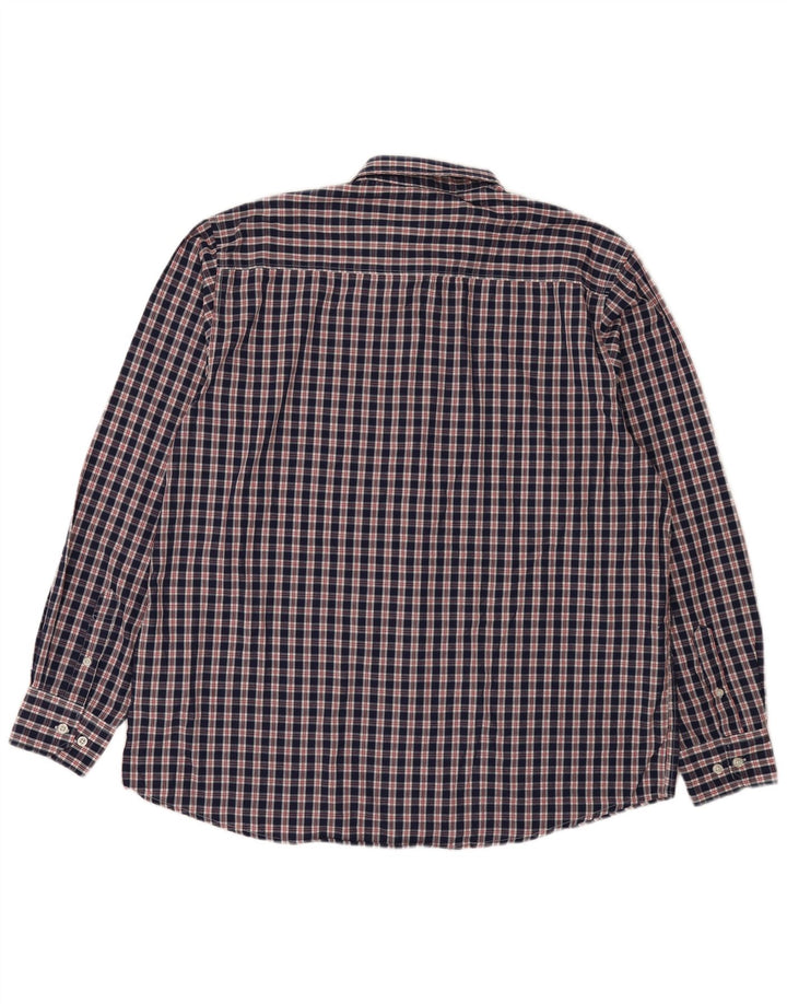 Pierre Cardin Mens Regular Fit Shirt 3XL Navy Blue Polyester