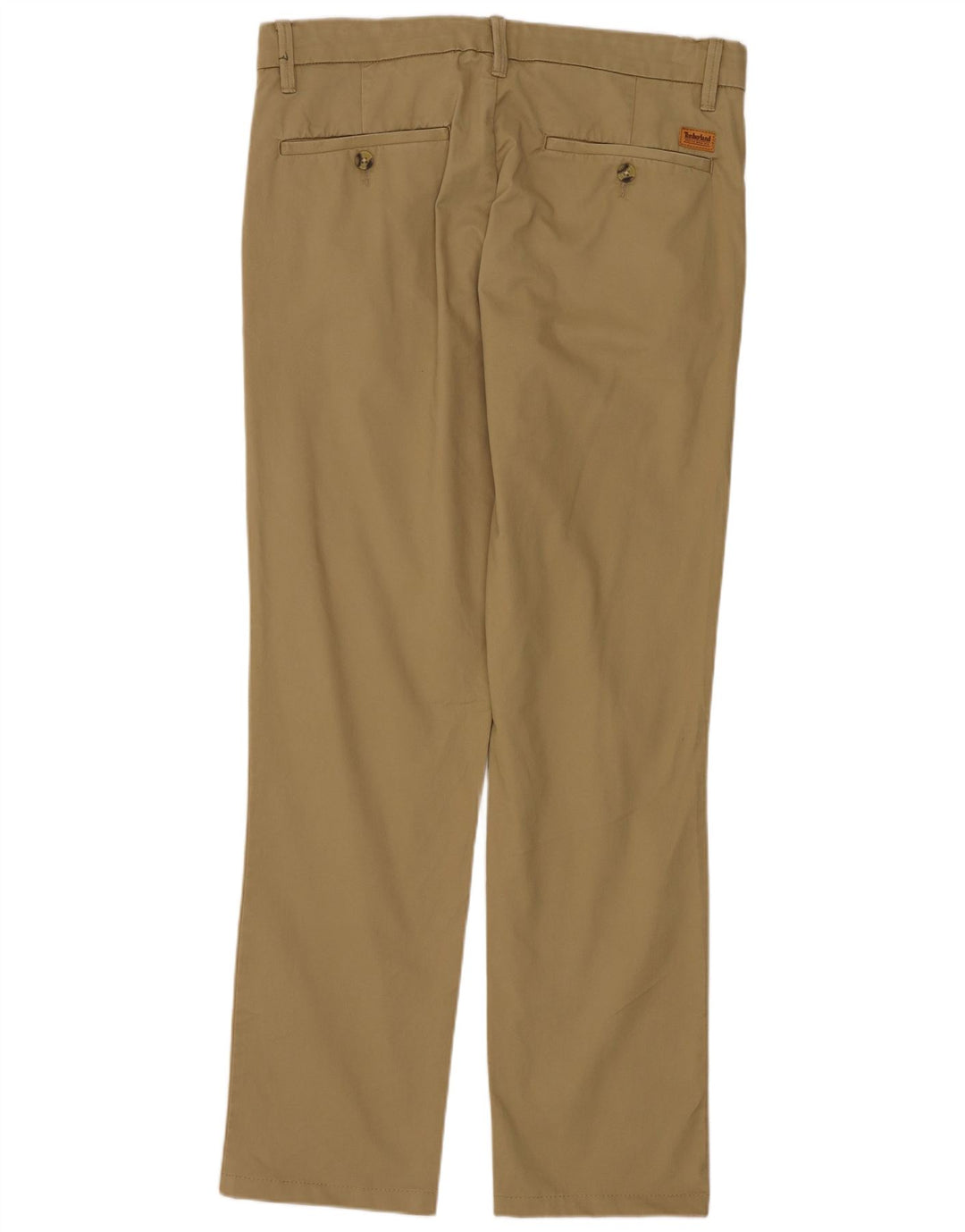 Timberland Mens Slim Chino Trousers W32 L30 Beige