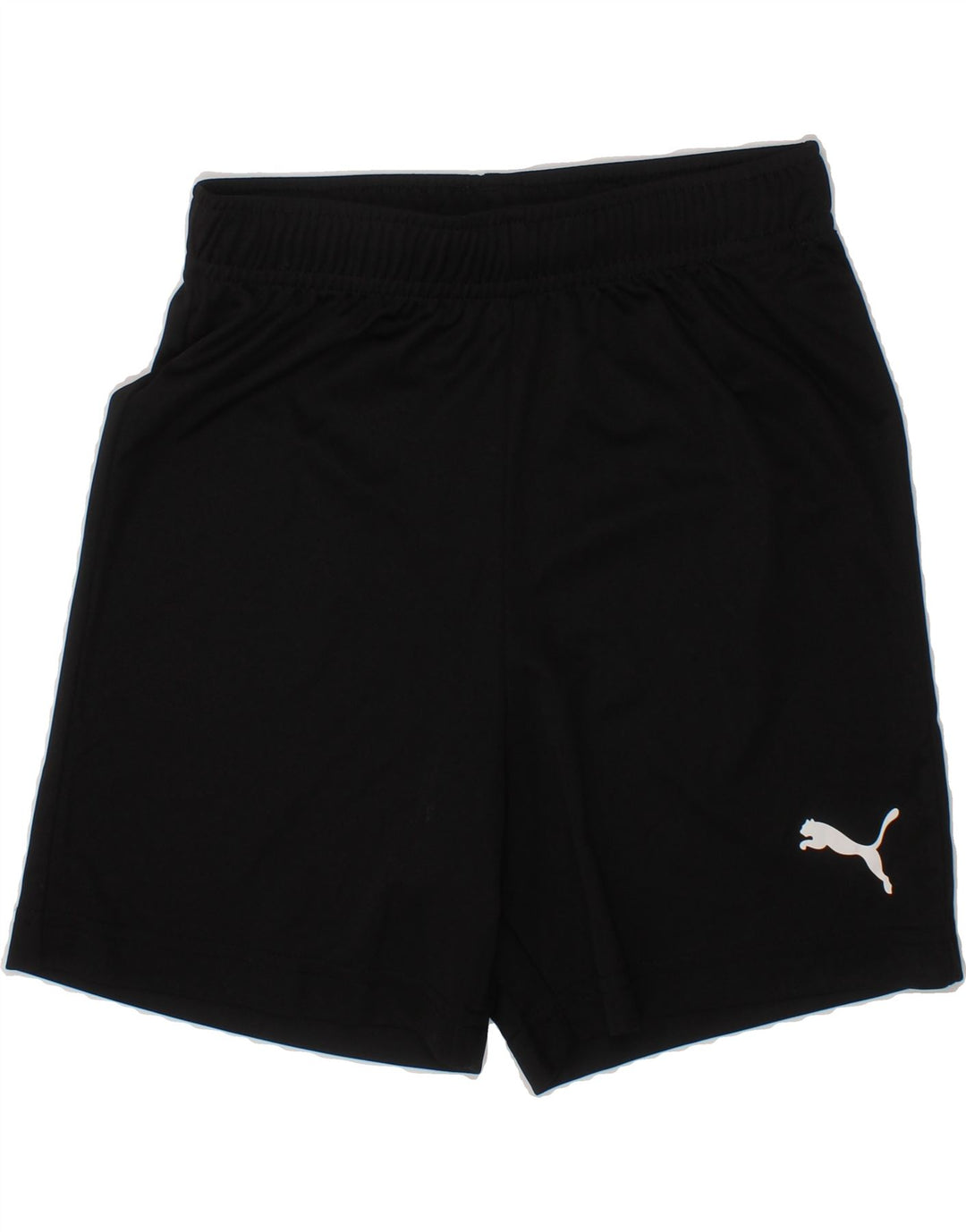 PUMA Boys Sport Shorts 9-10 Years  Black Polyester Vintage Puma and Second-Hand Puma from Messina Hembry 