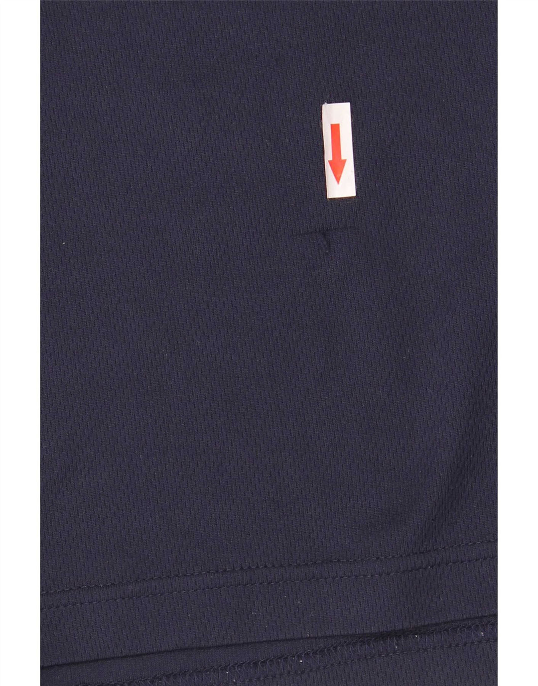 Fila Mens T-Shirt Top Small Navy Blue Colourblock Polyester