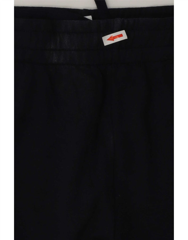 Champion Womens Tracksuit Trousers UK 14 Medium Navy Blue Cotton