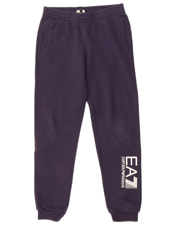 Emporio Armani Boys Tracksuit Trousers Joggers 13-14 Years Navy Blue