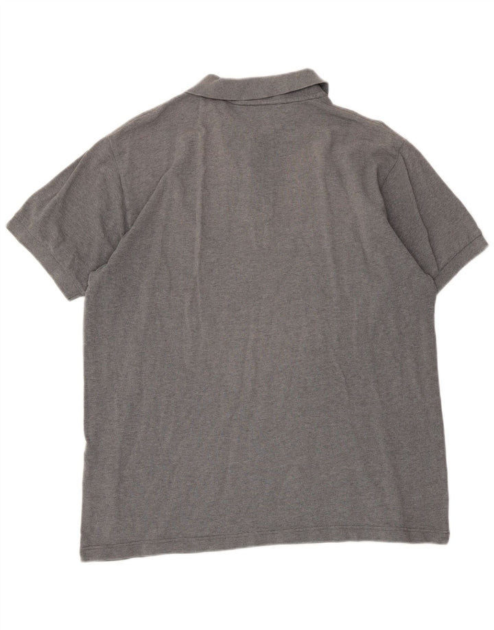 Kappa Mens Polo Shirt XL Grey Cotton