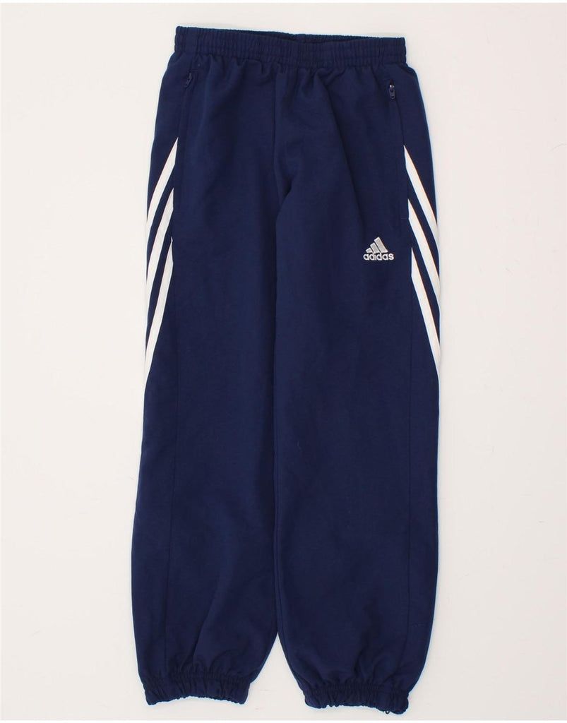 ADIDAS Boys Tracksuit Trousers Joggers 9-10 Years Medium Navy Blue | Vintage Adidas | Thrift | Second-Hand Adidas | Used Clothing | Messina Hembry 