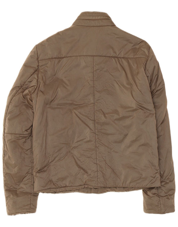 Calvin Klein Mens Padded Jacket IT 50 Large Khaki Polyamide