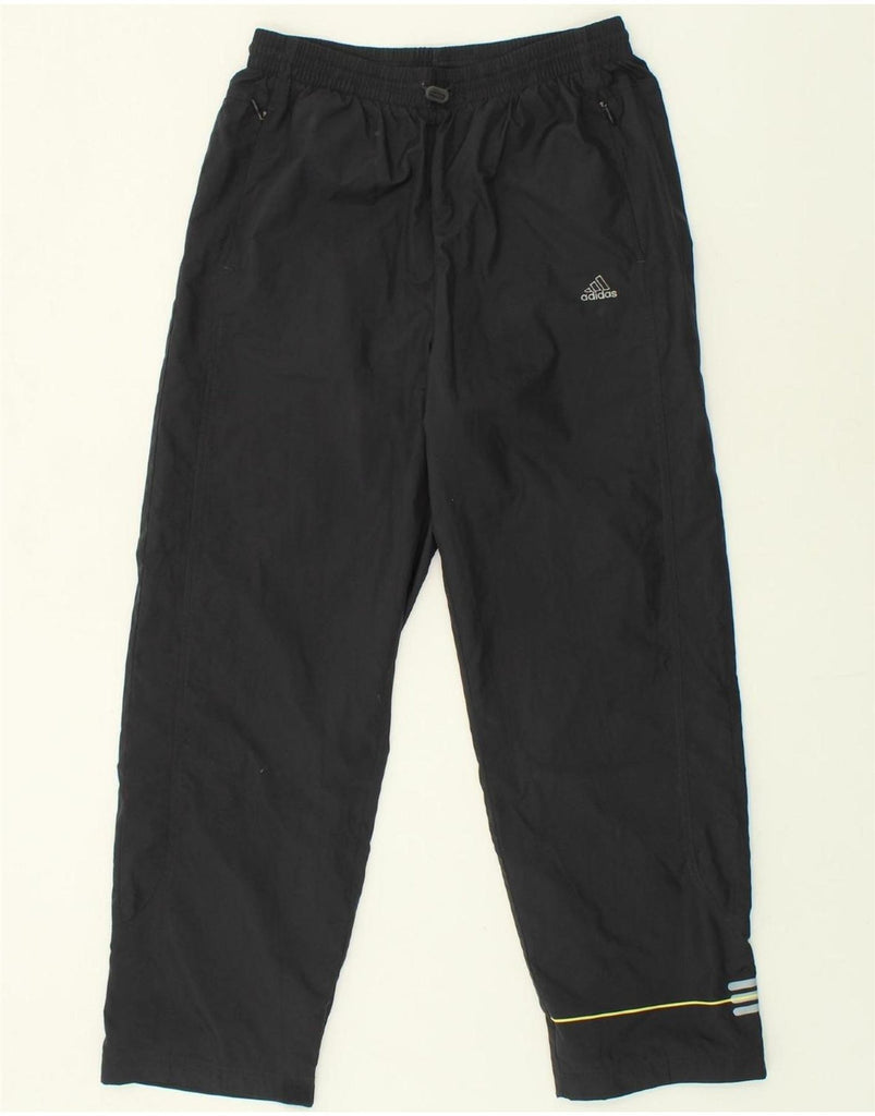 ADIDAS Womens Full Tracksuit UK 14 Large Black Polyester Vintage Adidas and Second-Hand Adidas from Messina Hembry 