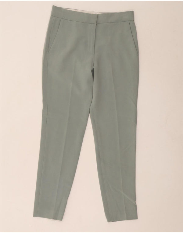 French Connection Womens Slim Chino Trousers UK 8 Small W30 L27 Green