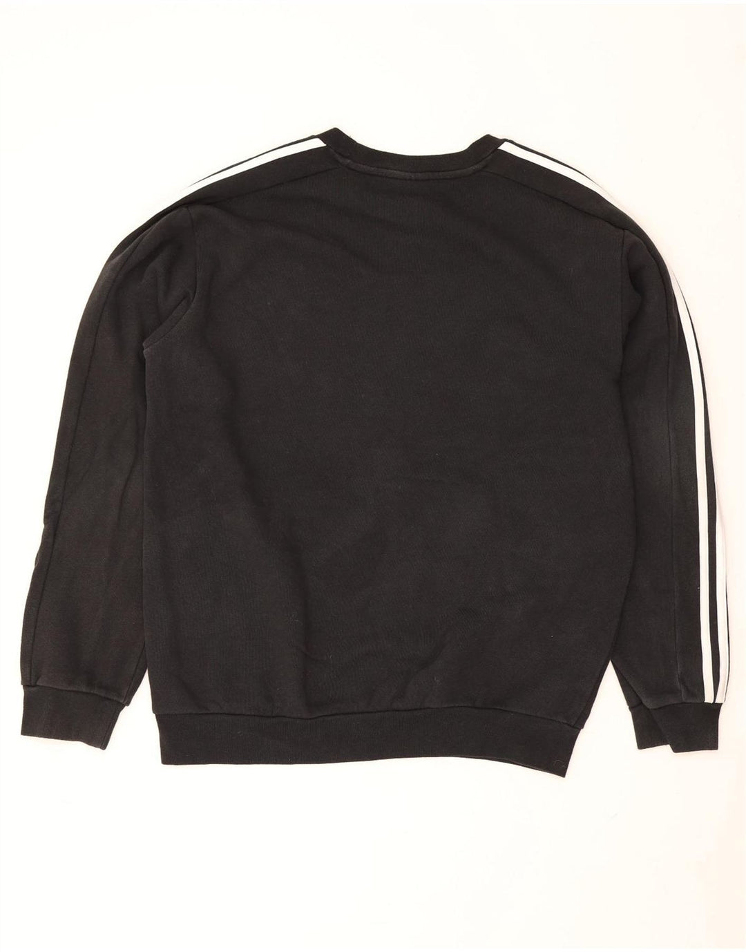 Adidas Mens Sweatshirt Jumper Medium Black Cotton