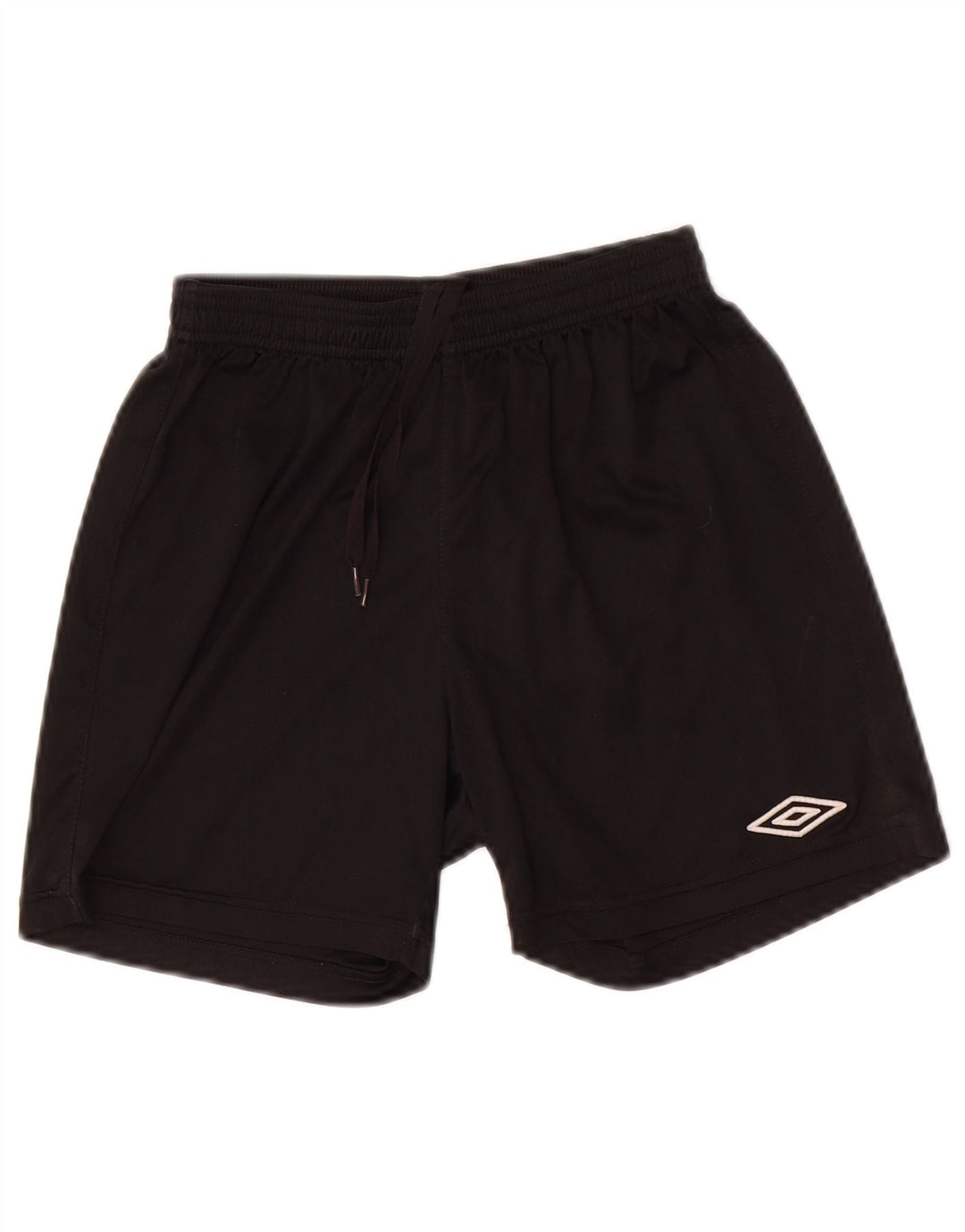 UMBRO Boys Sport Shorts 11-12 Years Large Black Polyester