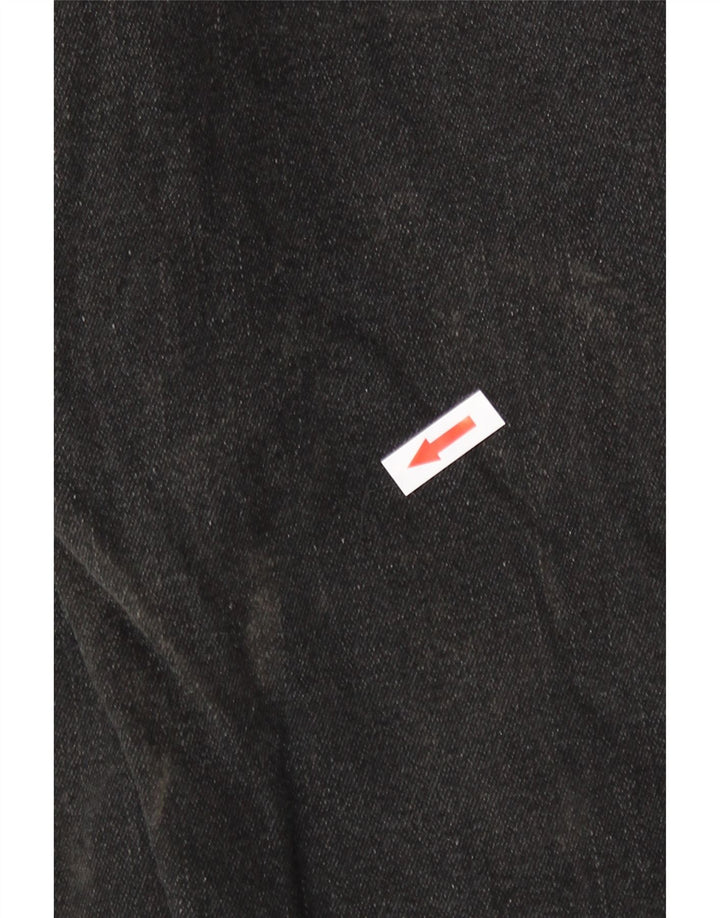 Marks & Spencer Womens Regular Straight Jeans W36 L31 Grey Cotton