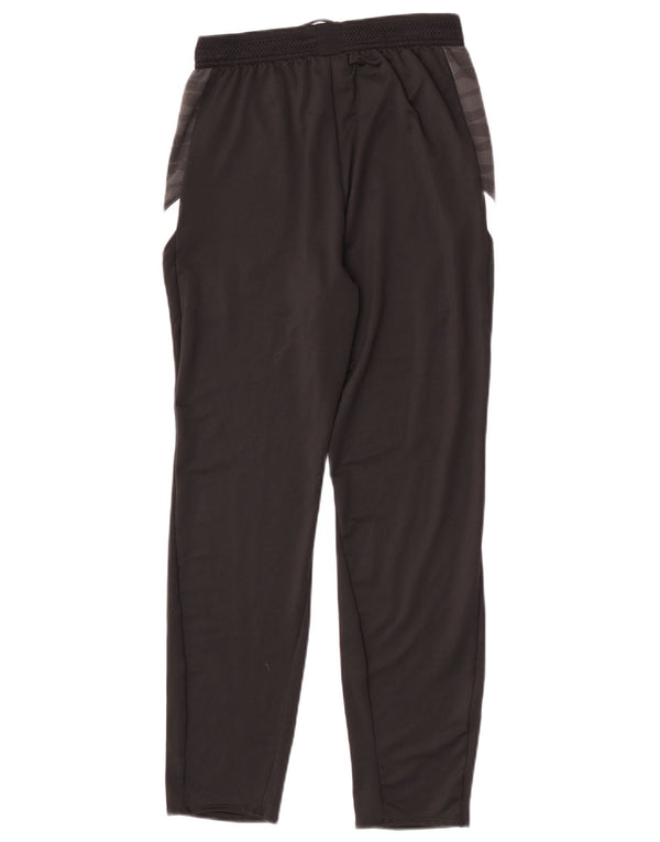 Nike Boys Dri Fit Slim Tracksuit Trousers 13-14 Years XL Black Colourblock
