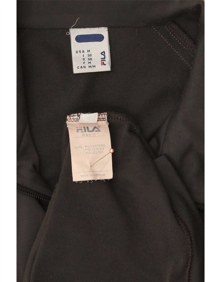 Fila Mens Tracksuit Top Jacket Medium Grey Polyester