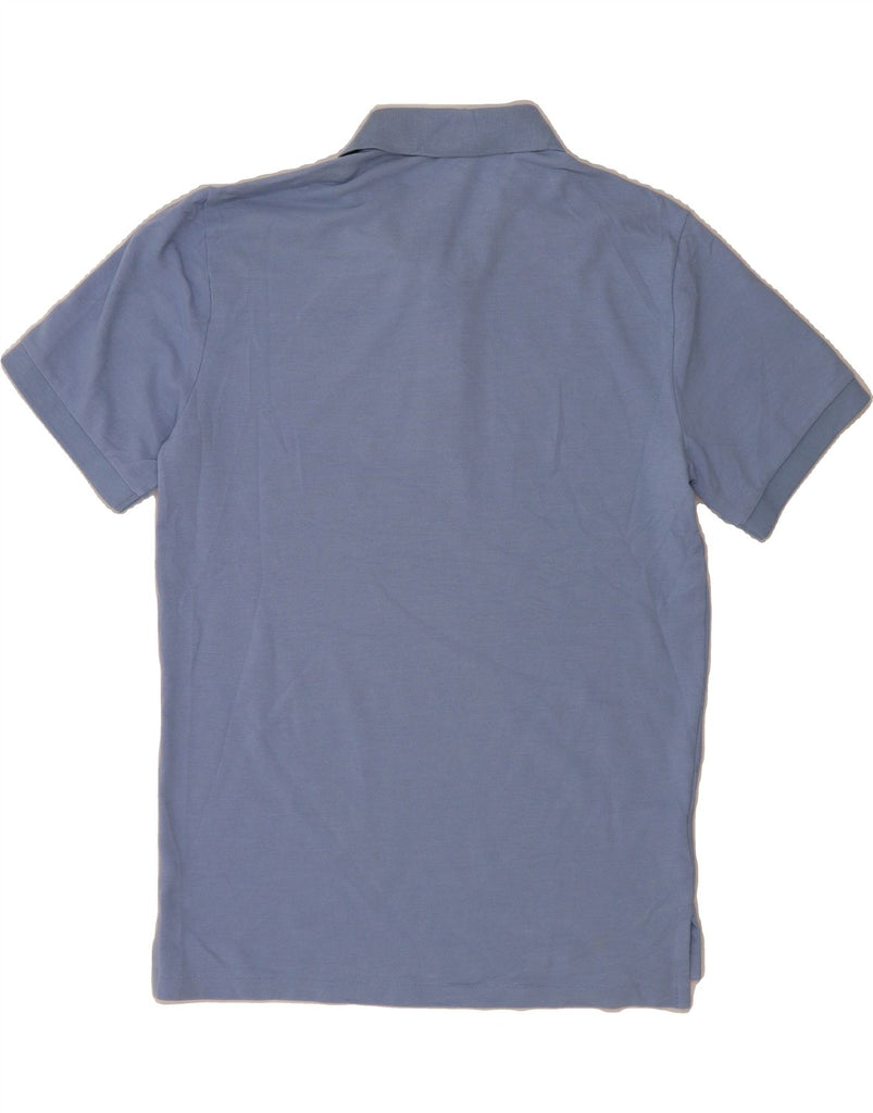 EDDIE BAUER Mens Polo Shirt Medium Blue Cotton Vintage Eddie Bauer and Second-Hand Eddie Bauer from Messina Hembry 