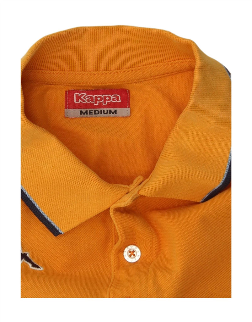KAPPA Mens Polo Shirt Medium Orange Vintage Kappa and Second-Hand Kappa from Messina Hembry 