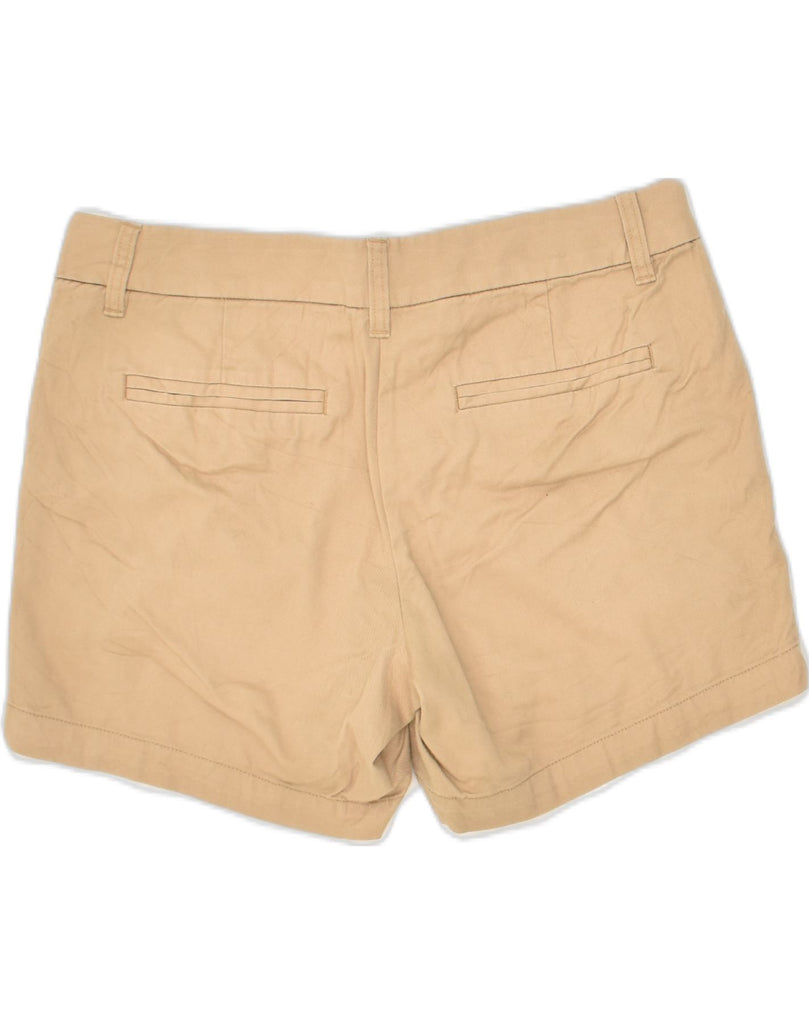 J. CREW Womens Chino Shorts US 4 Small W32 Beige Cotton | Vintage J. Crew | Thrift | Second-Hand J. Crew | Used Clothing | Messina Hembry 