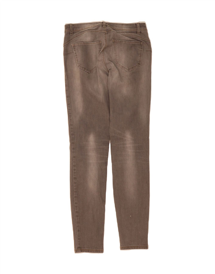 BENETTON Womens Skinny Jeans W28 L30 Grey Vintage Benetton and Second-Hand Benetton from Messina Hembry 