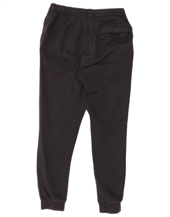 NIKE Mens Tracksuit Trousers Joggers Small Black Cotton