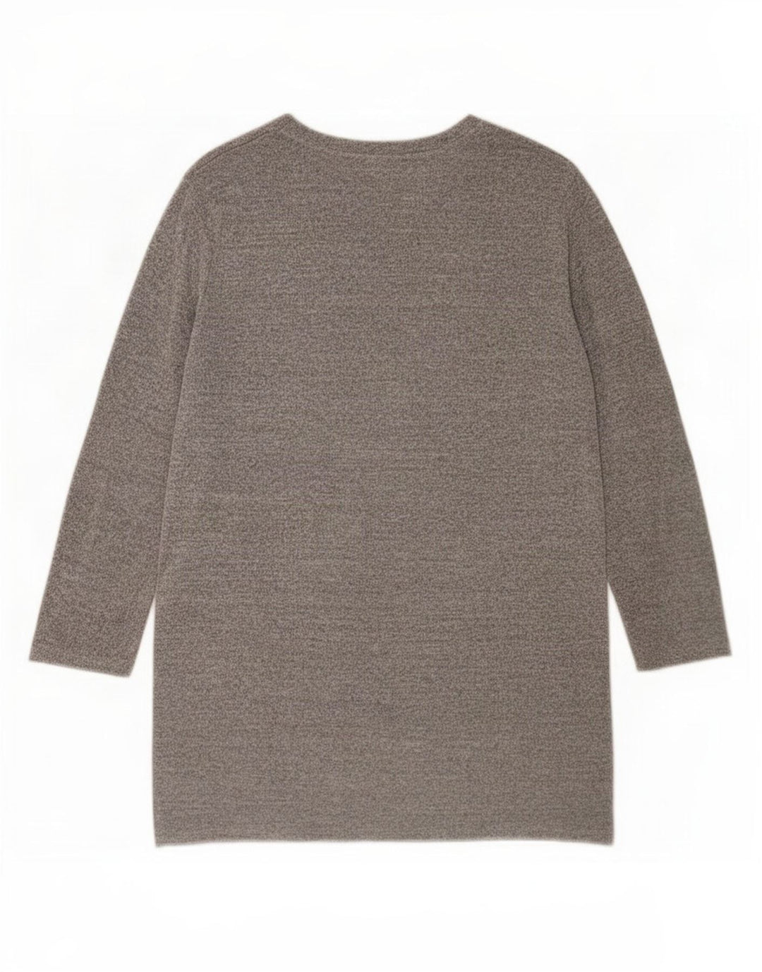 Zara Womens Asymmetric Blouse Top UK 14 Medium Grey