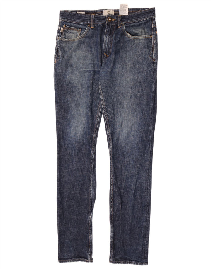 Timberland Mens Slim Jeans W32 L33 Blue Cotton