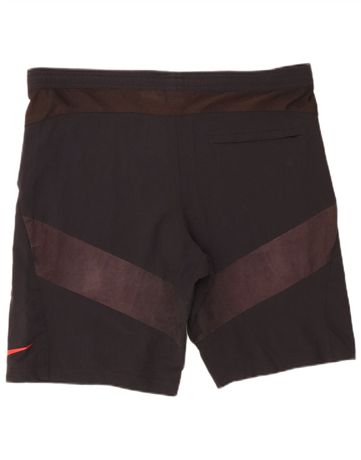 Nike Mens Sport Shorts Medium Black Colourblock Nylon
