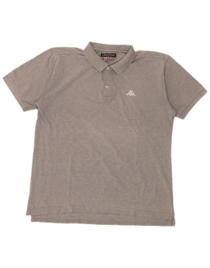 Kappa Mens Polo Shirt XL Grey