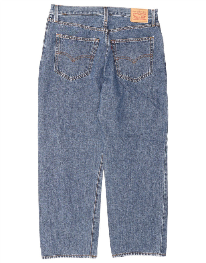 Levi's Womens Baggy Loose Jeans W30 L31 Blue Cotton