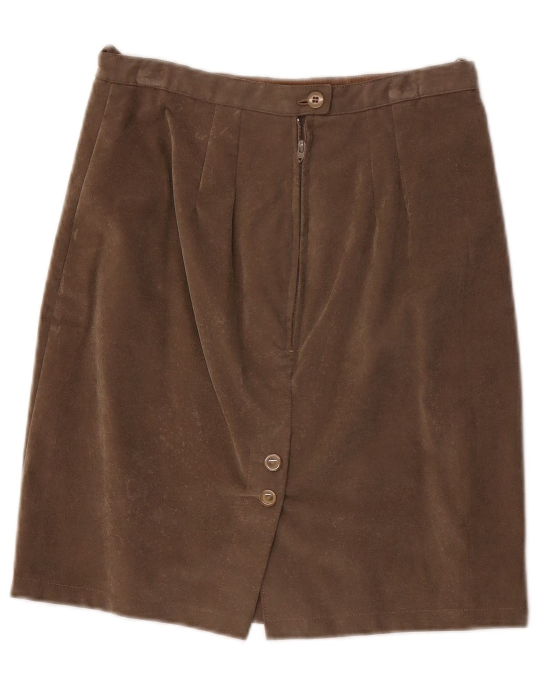 Vintage Womens Straight Skirt W24 XS Grey