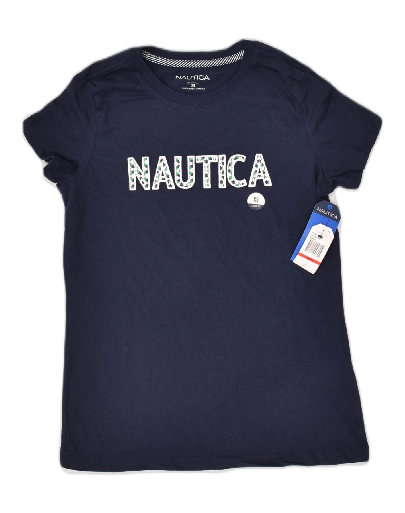 Nautica Men's Sustainably Crafted Logo Graphic T-Shirt