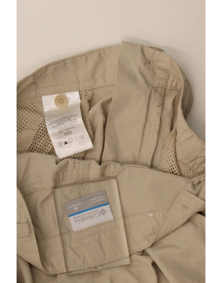 Columbia Mens Hiking Cargo Trousers Medium W32 L32 Beige Nylon