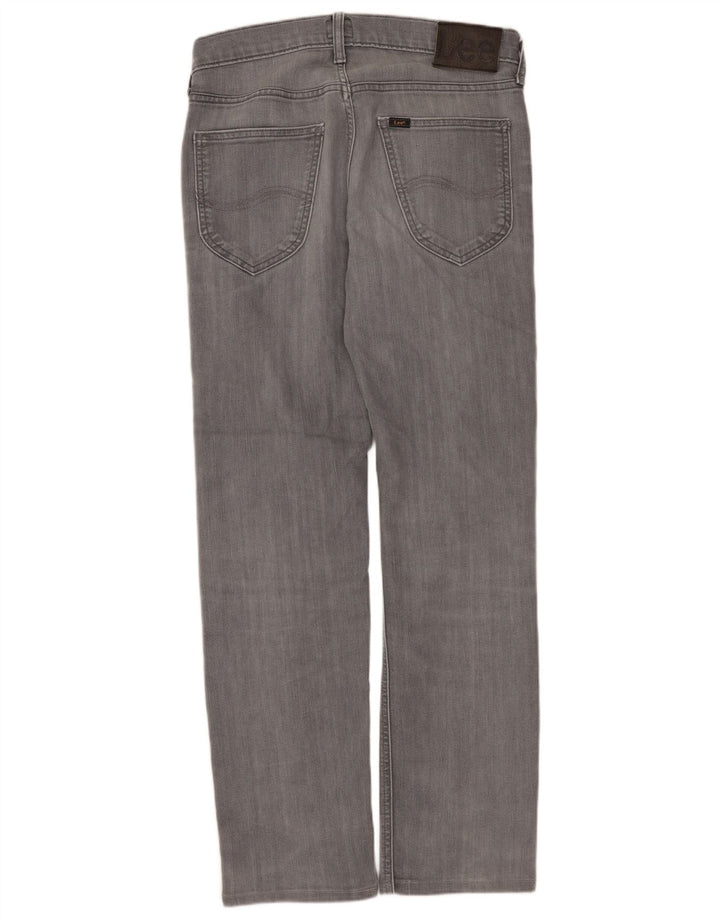 LEE Womens Daren Slim Jeans W29 L28 Grey Cotton