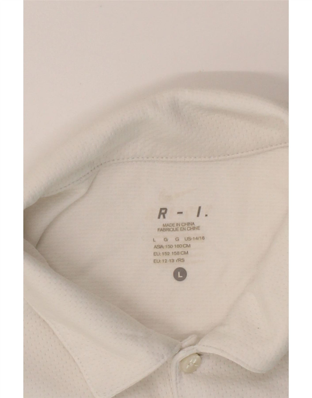 NIKE Boys Dri Fit Polo Shirt 12-13 Years Large  White Polyester Vintage Nike and Second-Hand Nike from Messina Hembry 