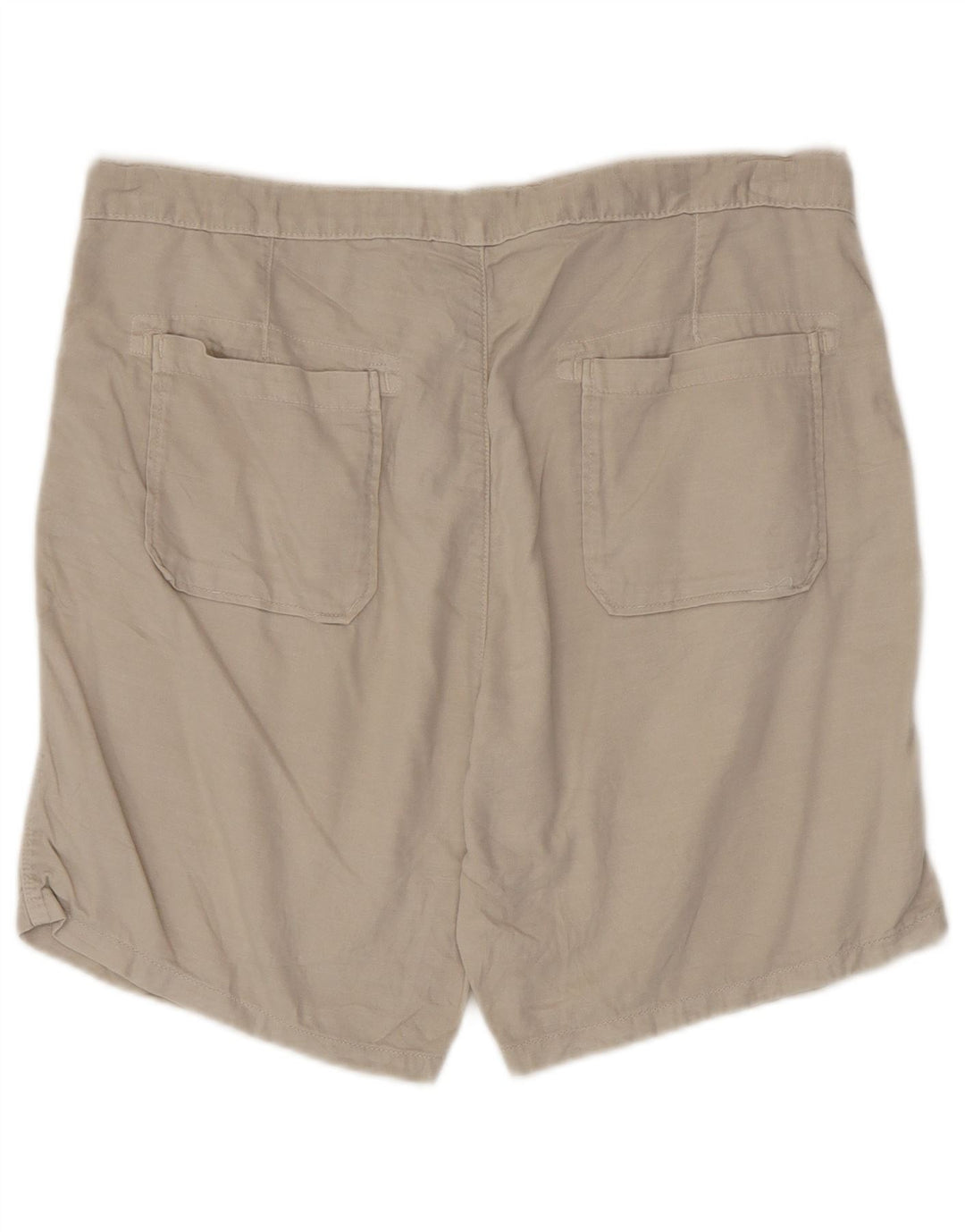 Zara Mens Chino Shorts EU 44 Large W34  Beige Cotton