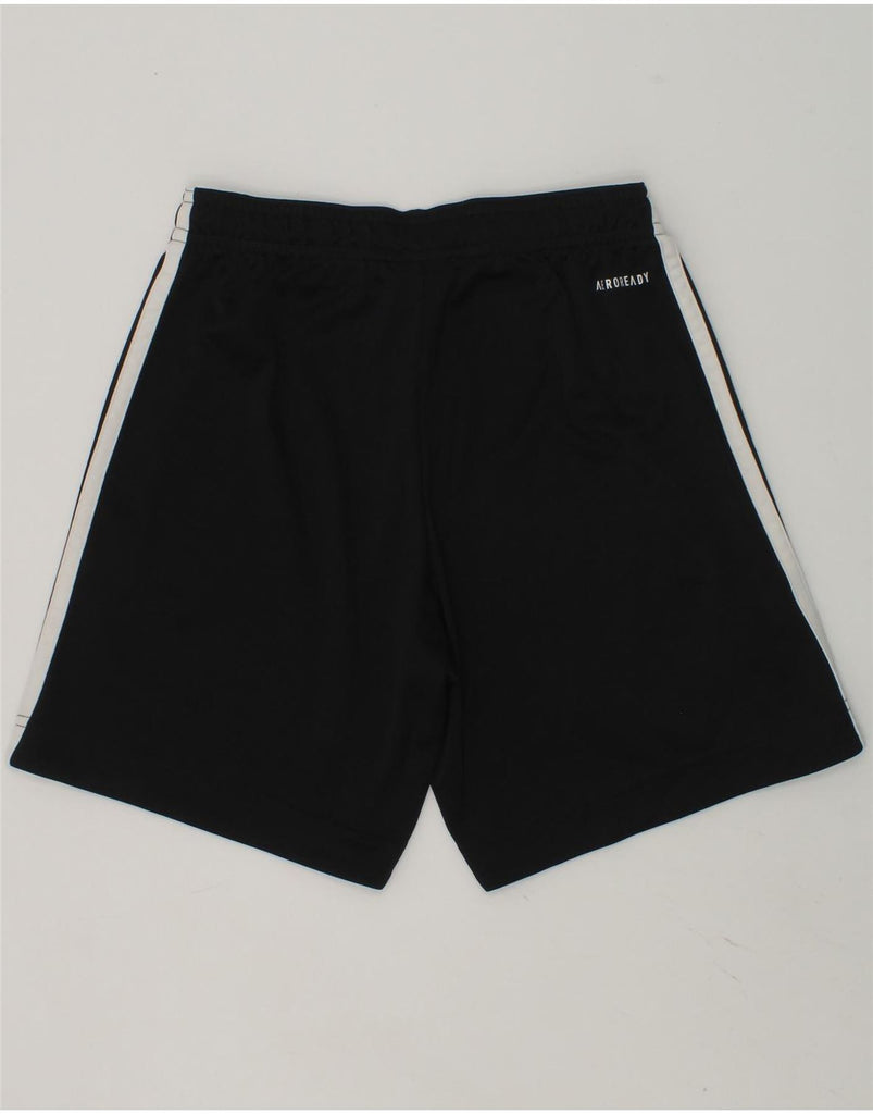 ADIDAS Boys Deutscher Fussball Bund Sport Shorts 9-10 Years Black | Vintage Adidas | Thrift | Second-Hand Adidas | Used Clothing | Messina Hembry 