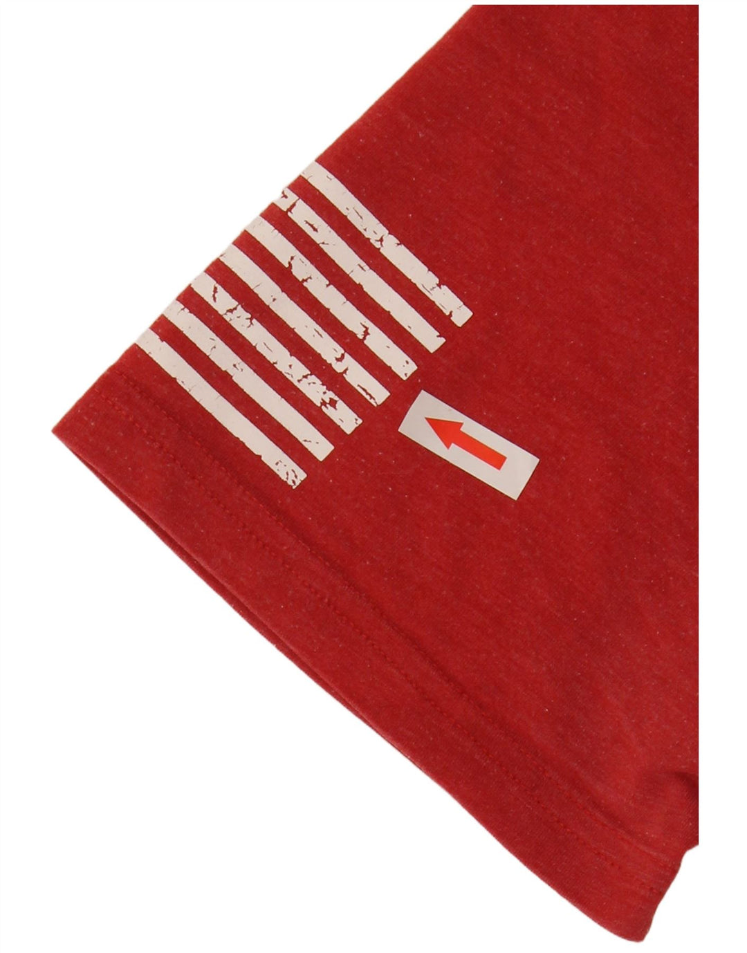 Under Armour Mens Loose Fit Graphic T-Shirt Top Small Red