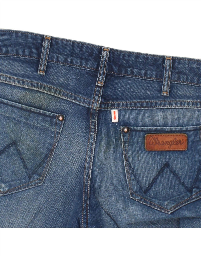 WRANGLER Womens Straight Jeans W30 L34  Blue Cotton | Vintage Wrangler | Thrift | Second-Hand Wrangler | Used Clothing | Messina Hembry 