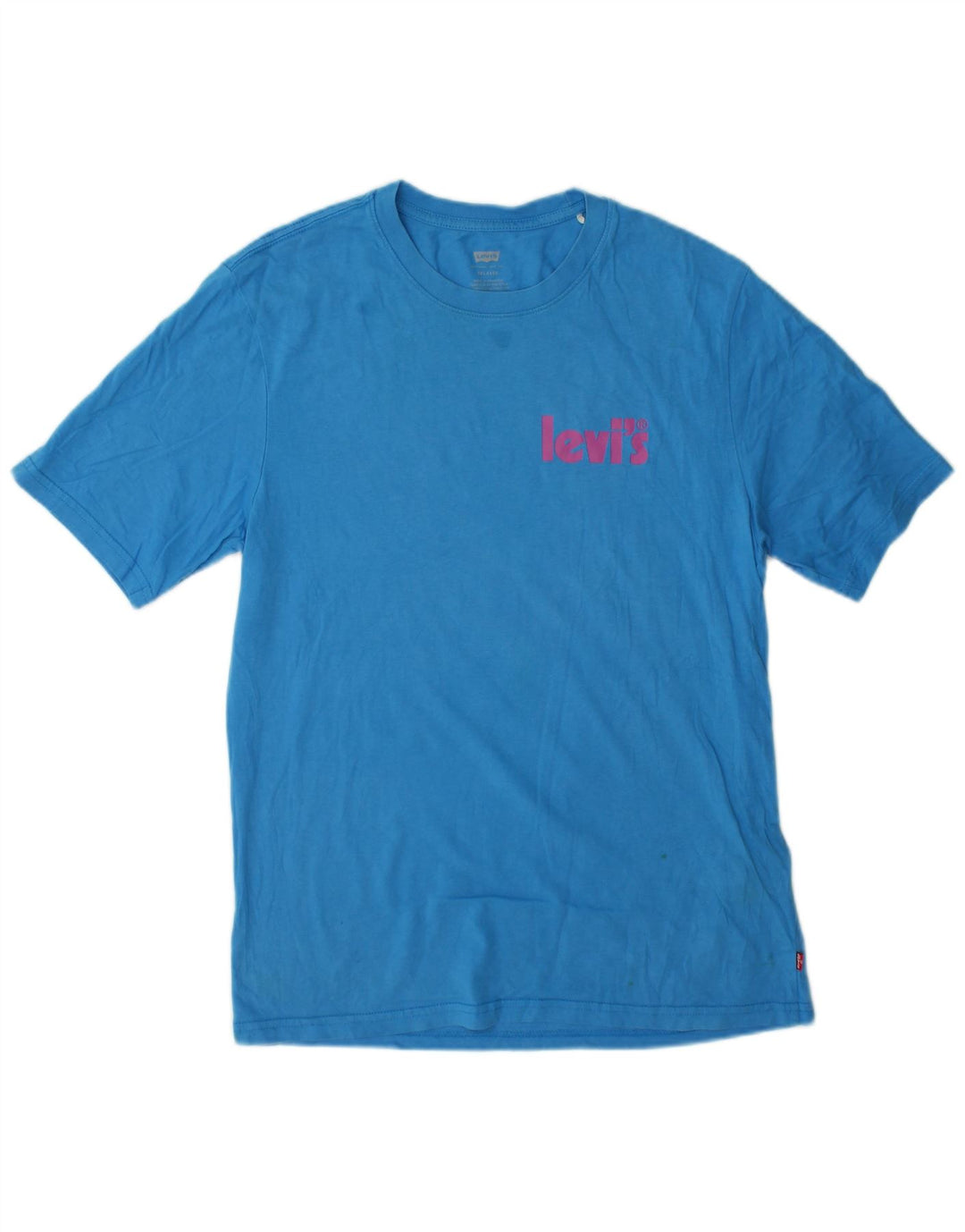 Levi's Mens Relaxed T-Shirt Top XS Blue Cotton