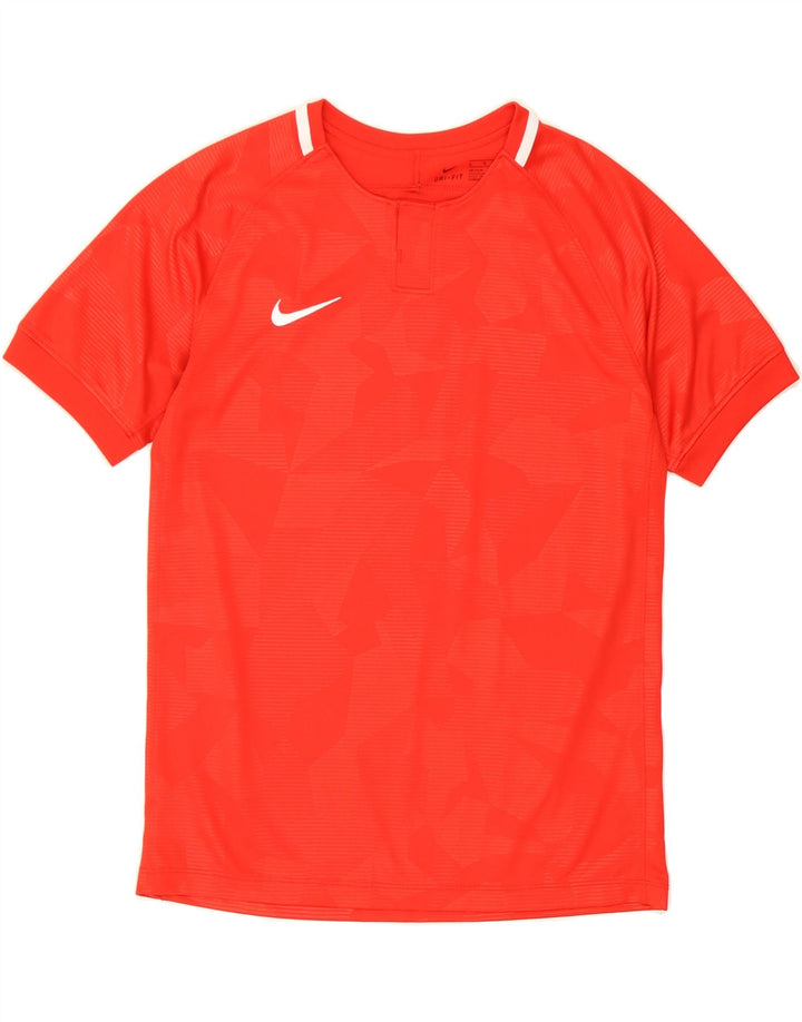 NIKE Boys Dri Fit T-Shirt Top 13-14 Years XL  Red Polyester Vintage Nike and Second-Hand Nike from Messina Hembry 