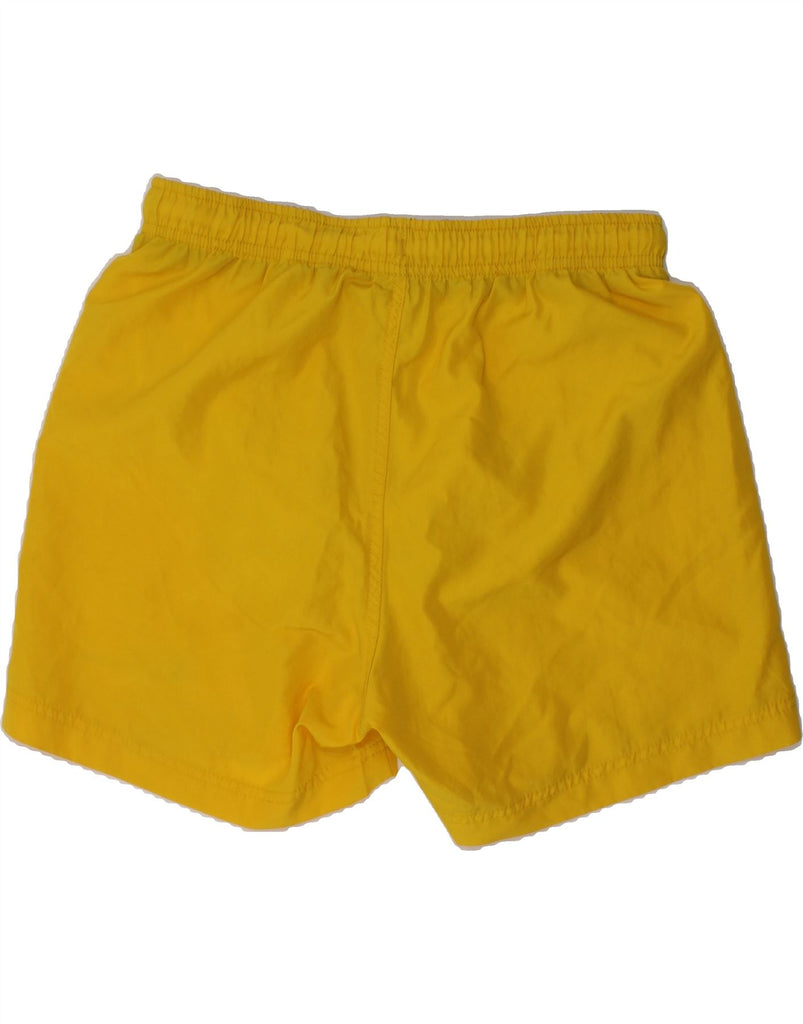 CHAMPION Boys Sport Shorts 13-14 Years XL Yellow Polyester | Vintage Champion | Thrift | Second-Hand Champion | Used Clothing | Messina Hembry 