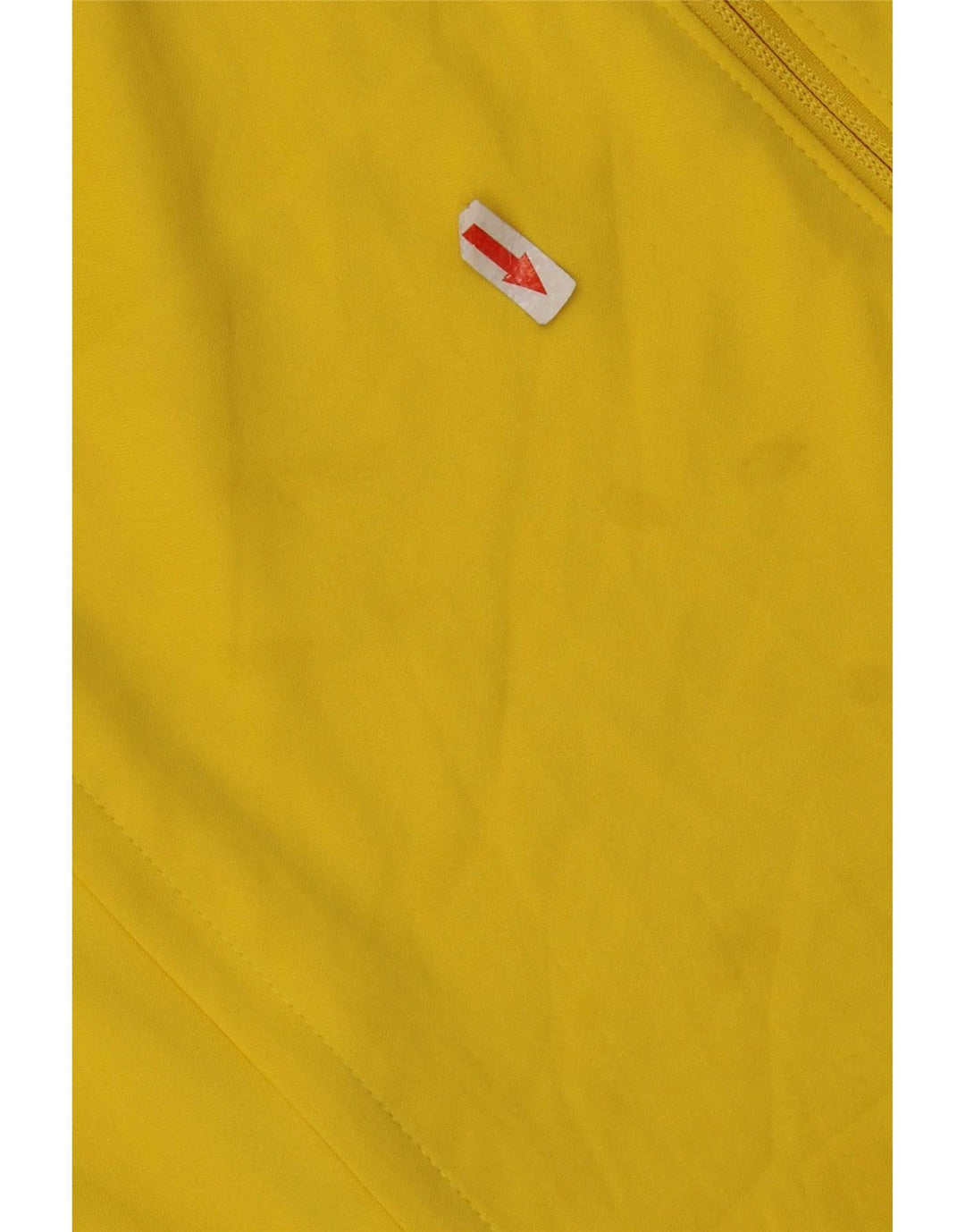 Nike Mens Graphic Tracksuit Top Jacket Large Yellow Colourblock Polyester